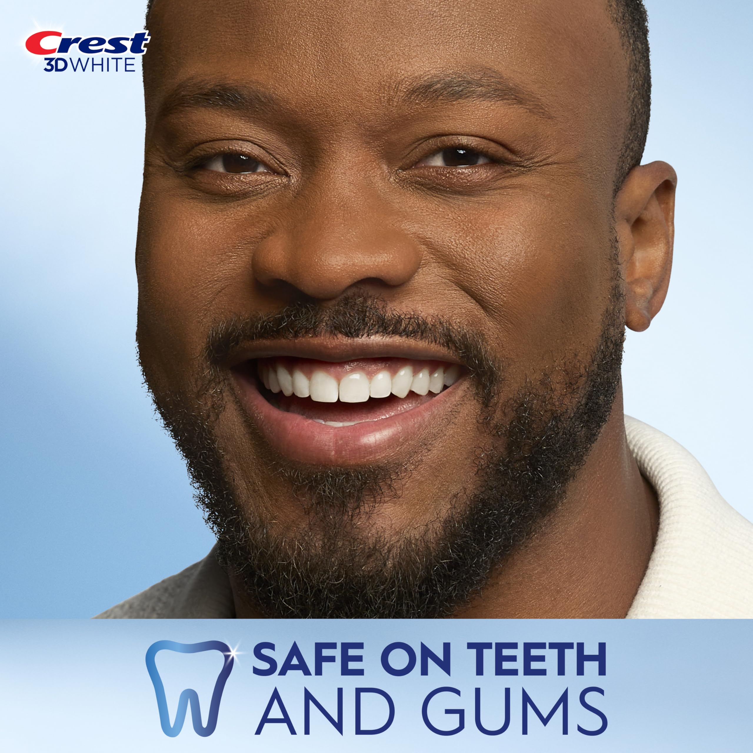 Bottom whitening strips (18) for Crest 3D Whitestrips Sensitive