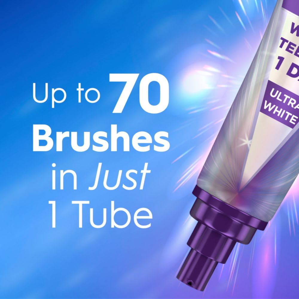 Enamel-safe whitening formula from Crest 3DWhite Brilliance