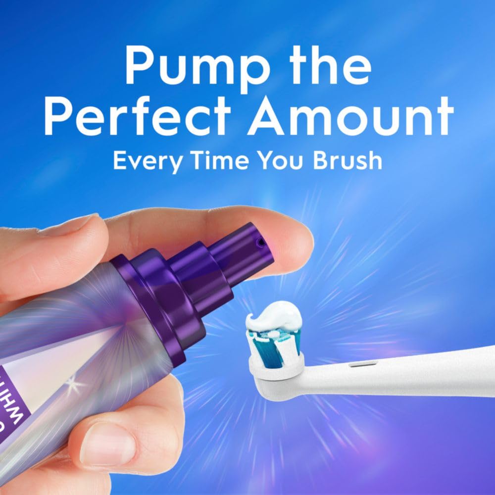 Next-day whitening results advertised by Crest 3DWhite Brilliance