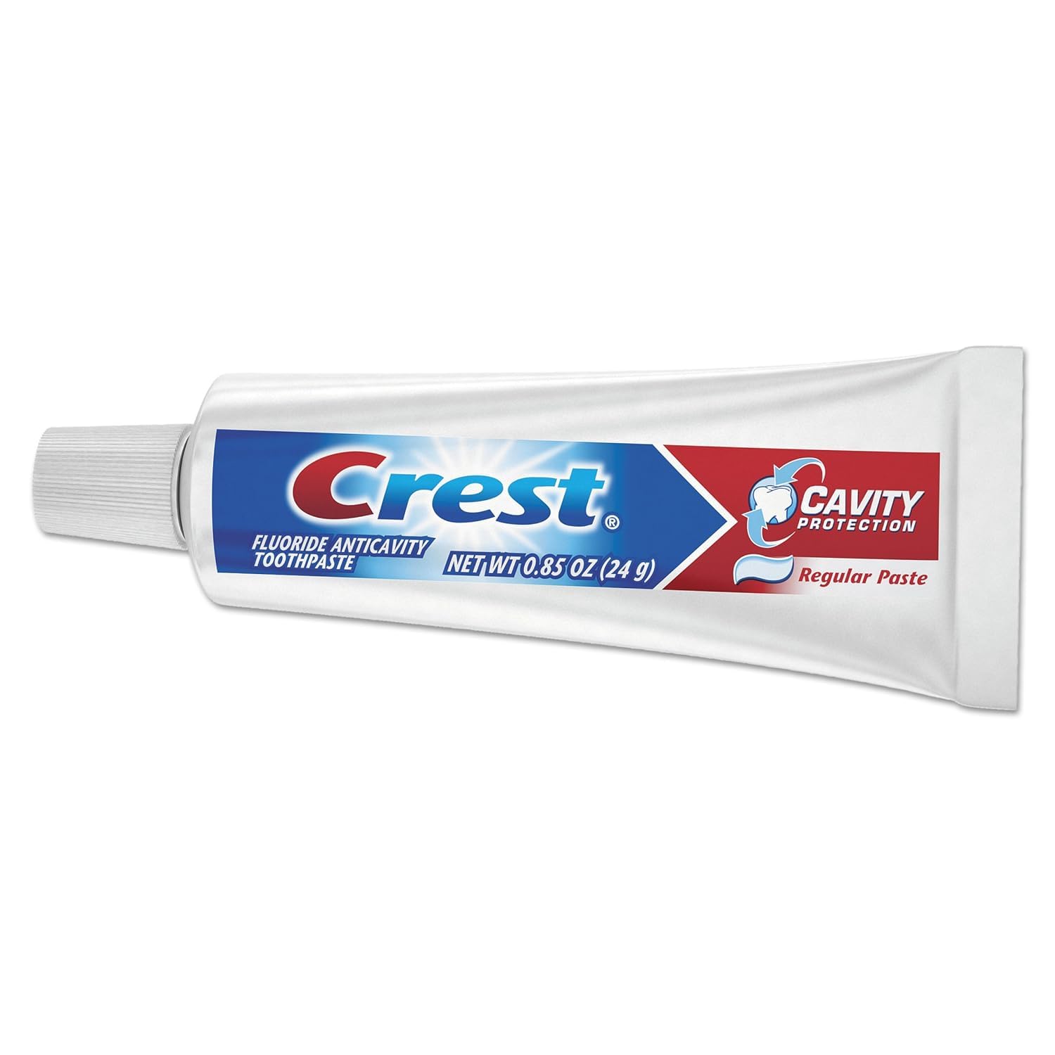 Pack of 72 Crest Cavity Protection travel-size toothpaste tubes