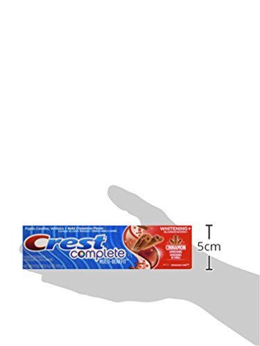 6 oz Crest Cinnamon Toothpaste tube close-up