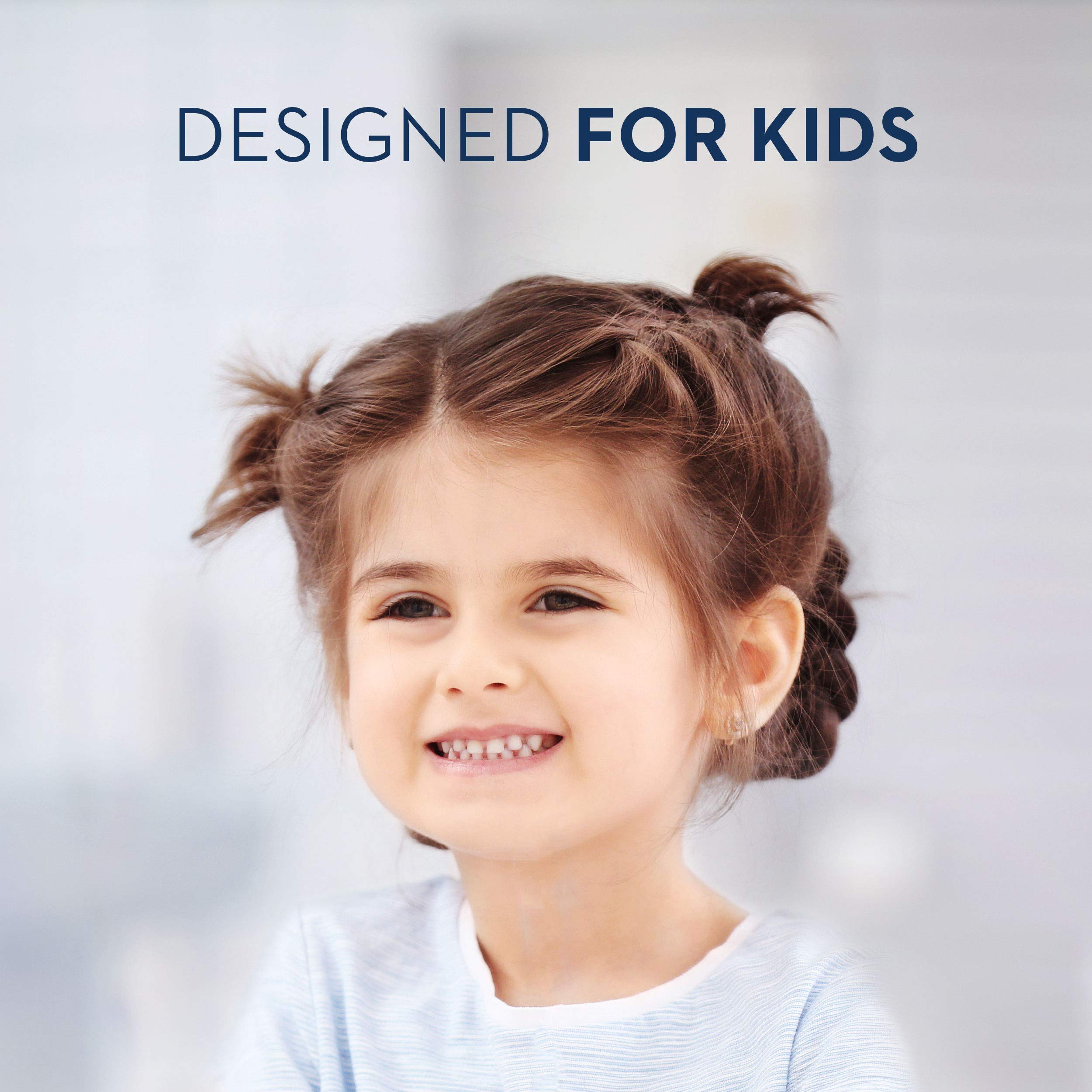 Kids brushing with Crest Kid's Strawberry Rush toothpaste illustration