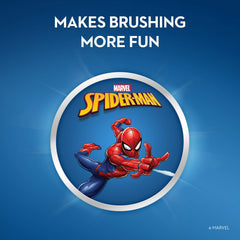 Close-up of no-mess pump dispenser for kids toothpaste