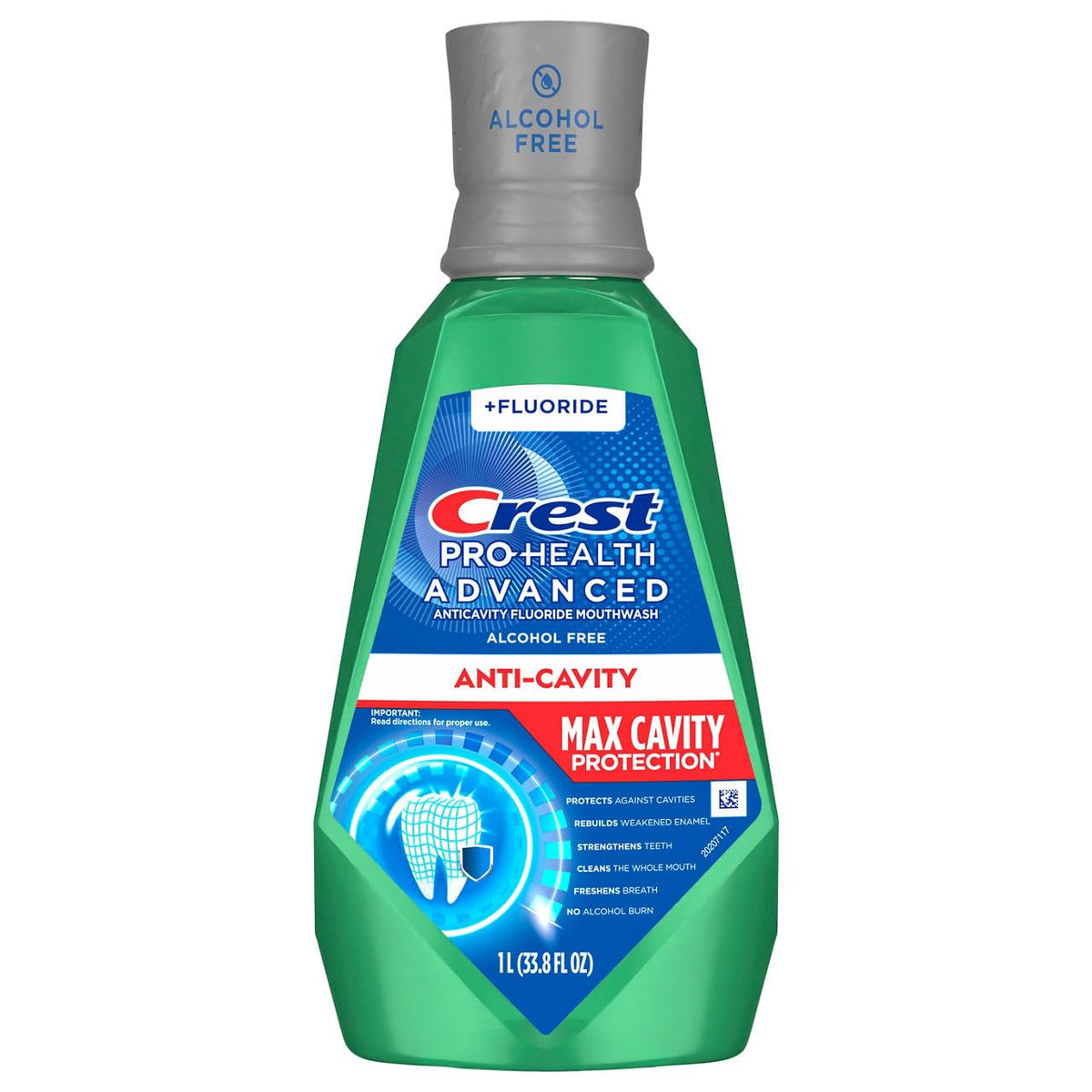 Crest Pro-Health Advanced Mouthwash 1 Liter bottle