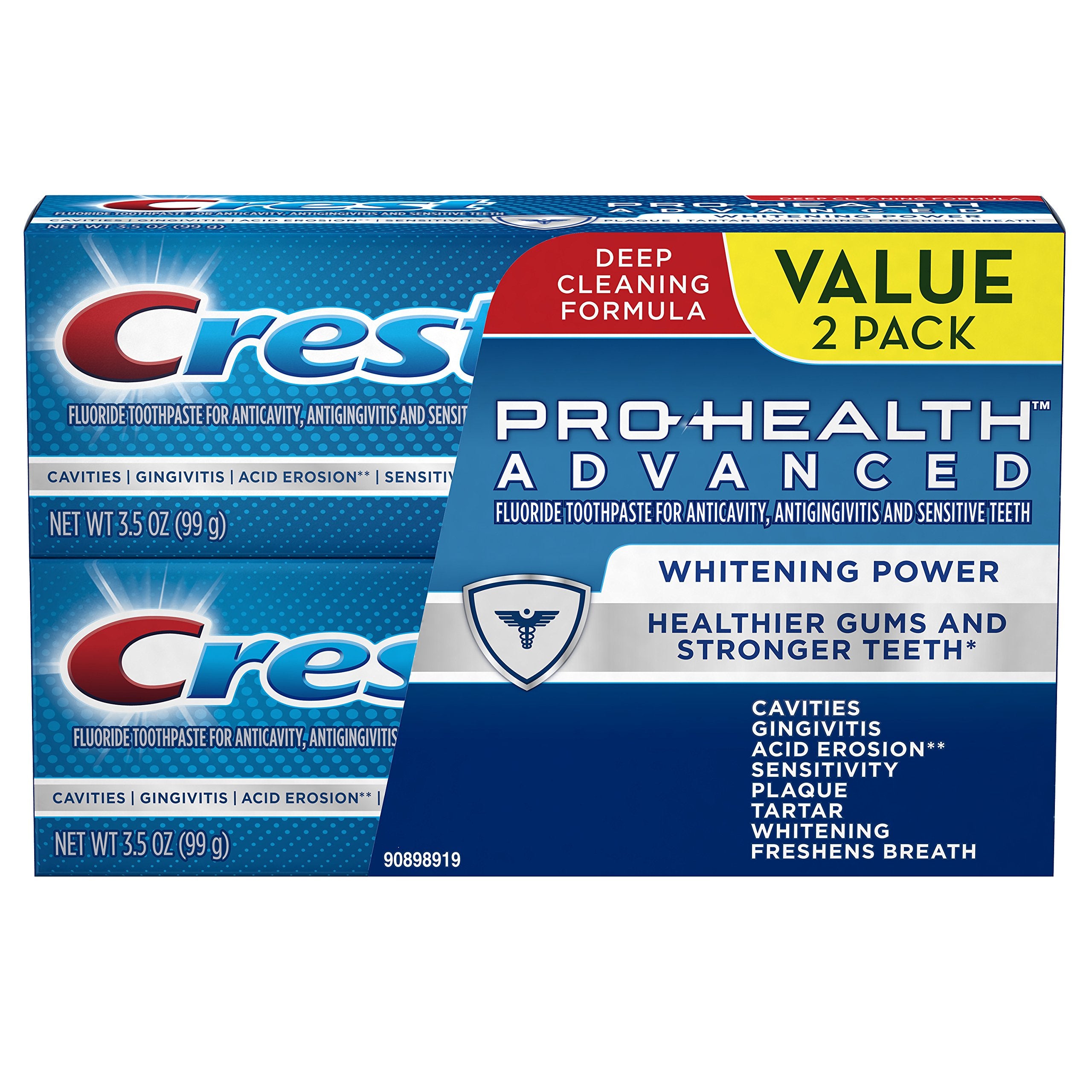 Crest Pro-Health Advanced Whitening Twin Pack - front view