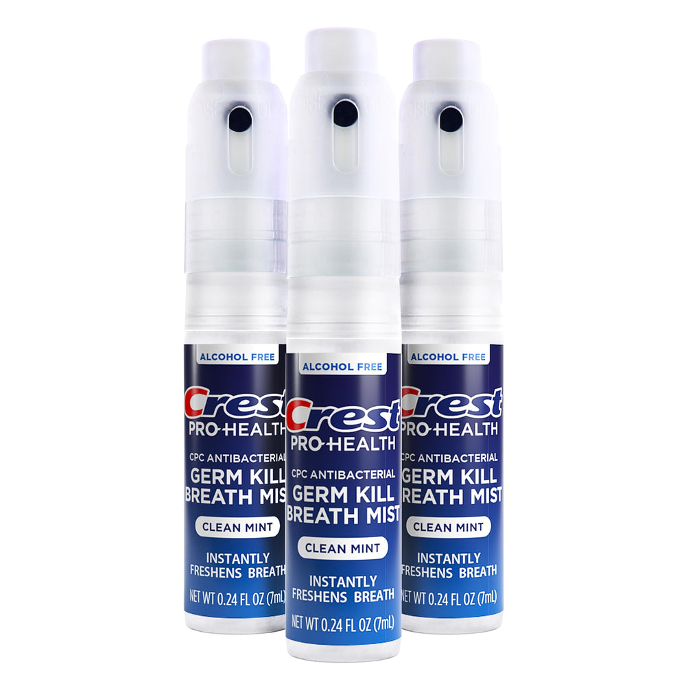 Portable alcohol-free CPC mist side angle showing compact size