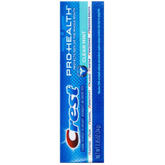 Crest Pro-Health Clean Mint toothpaste travel size packaging 0.85 oz