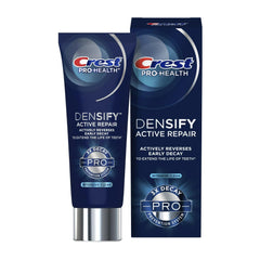Toothpaste reversing early decay and remineralizing enamel with Crest Densify