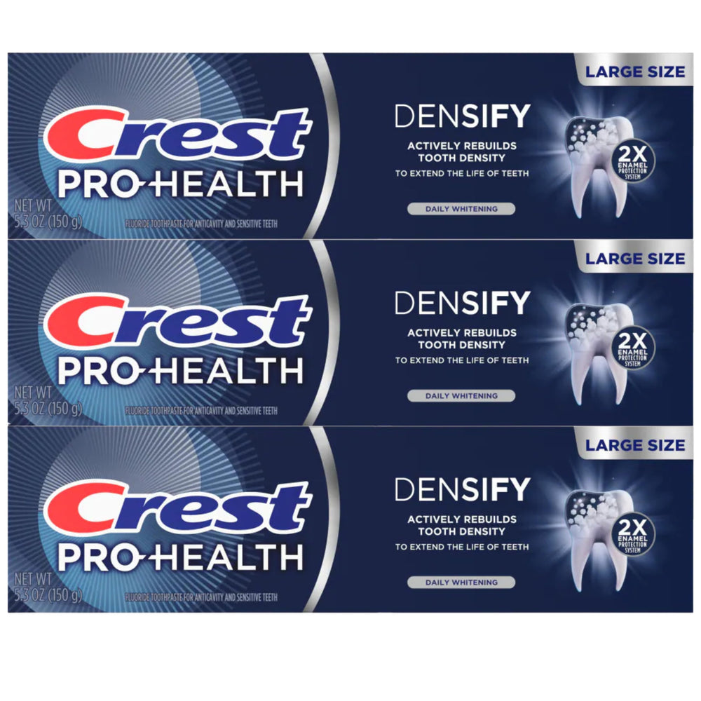Crest Pro-Health Densify Toothpaste 5.3 oz tube pack of 3