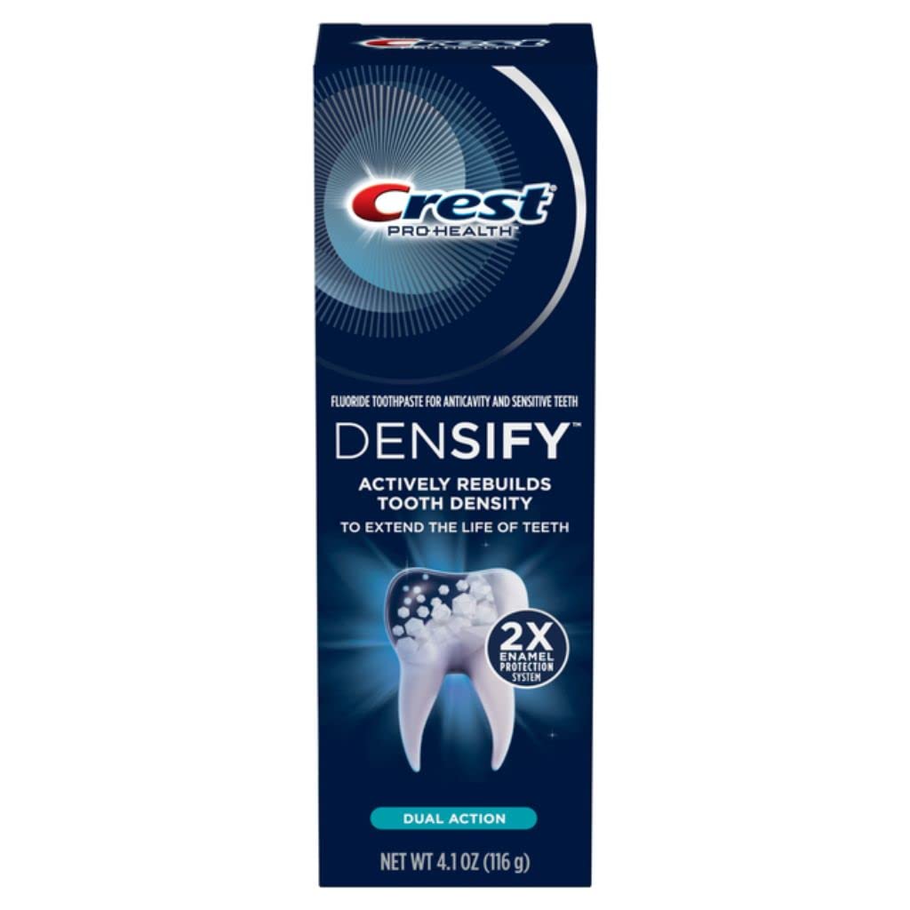 Crest Pro-Health Densify toothpaste tube and packaging
