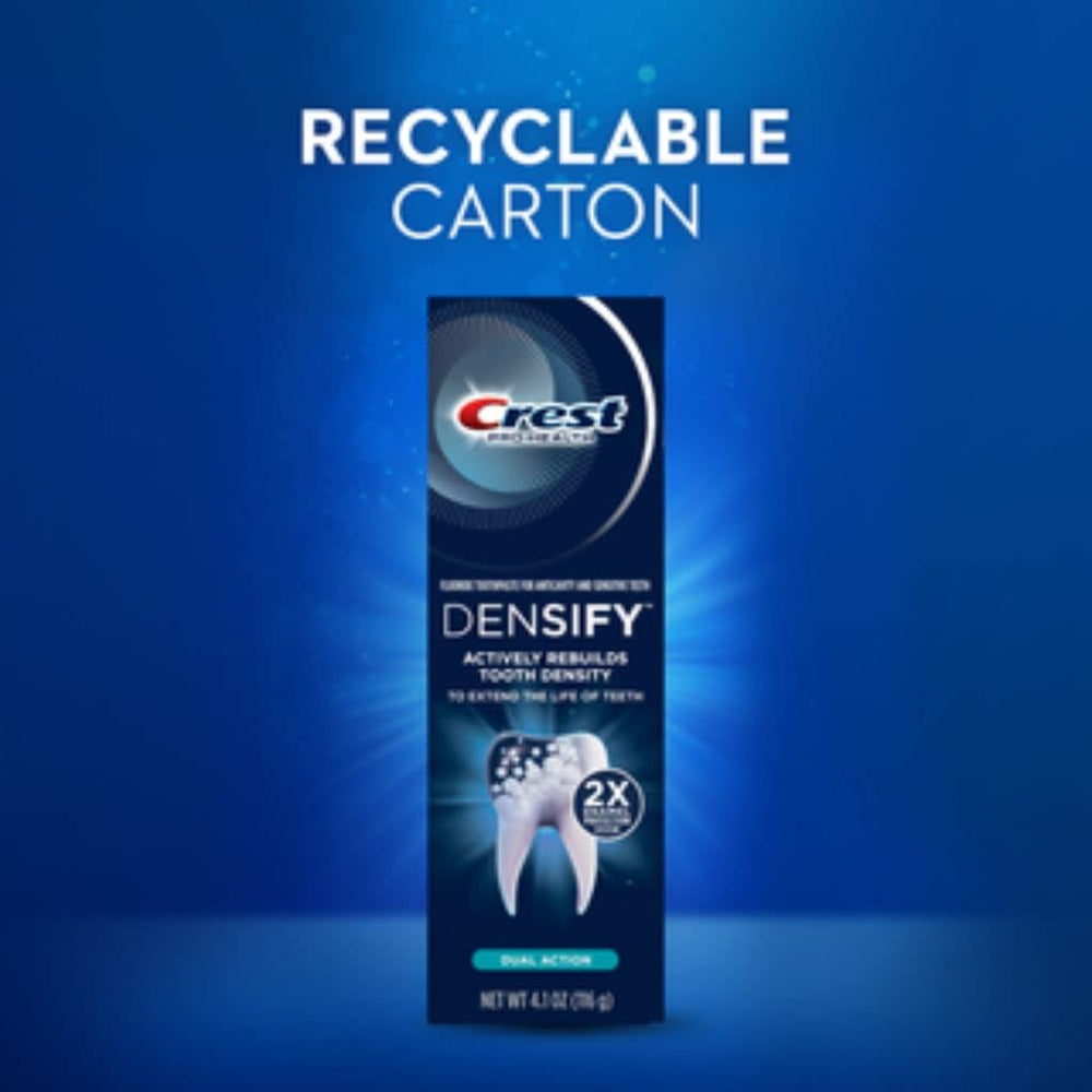Fluoride anticavity protection icon with Crest branding