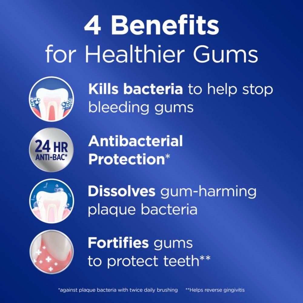 Three 4.8 oz Crest Pro-Health Gum Detoxify toothpaste tubes