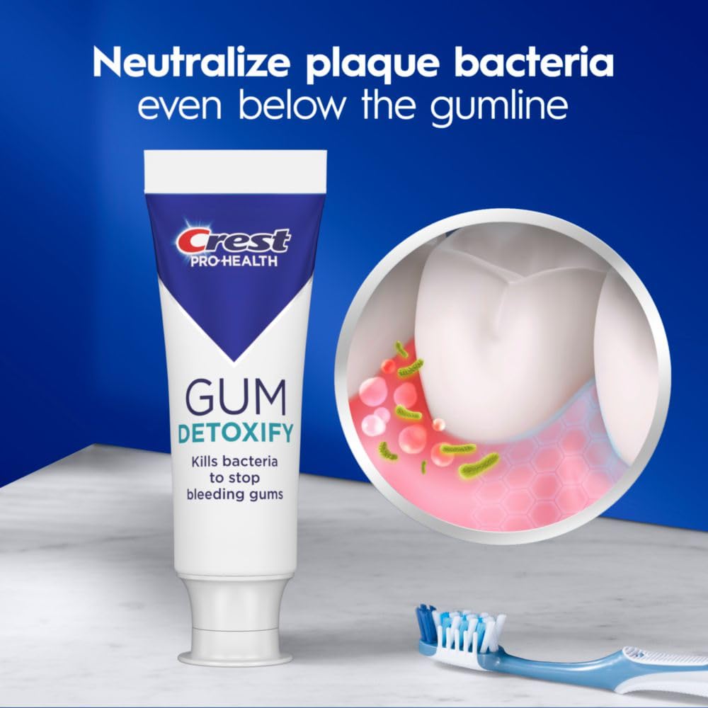 Crest Pro-Health Gum Detoxify packaging shown