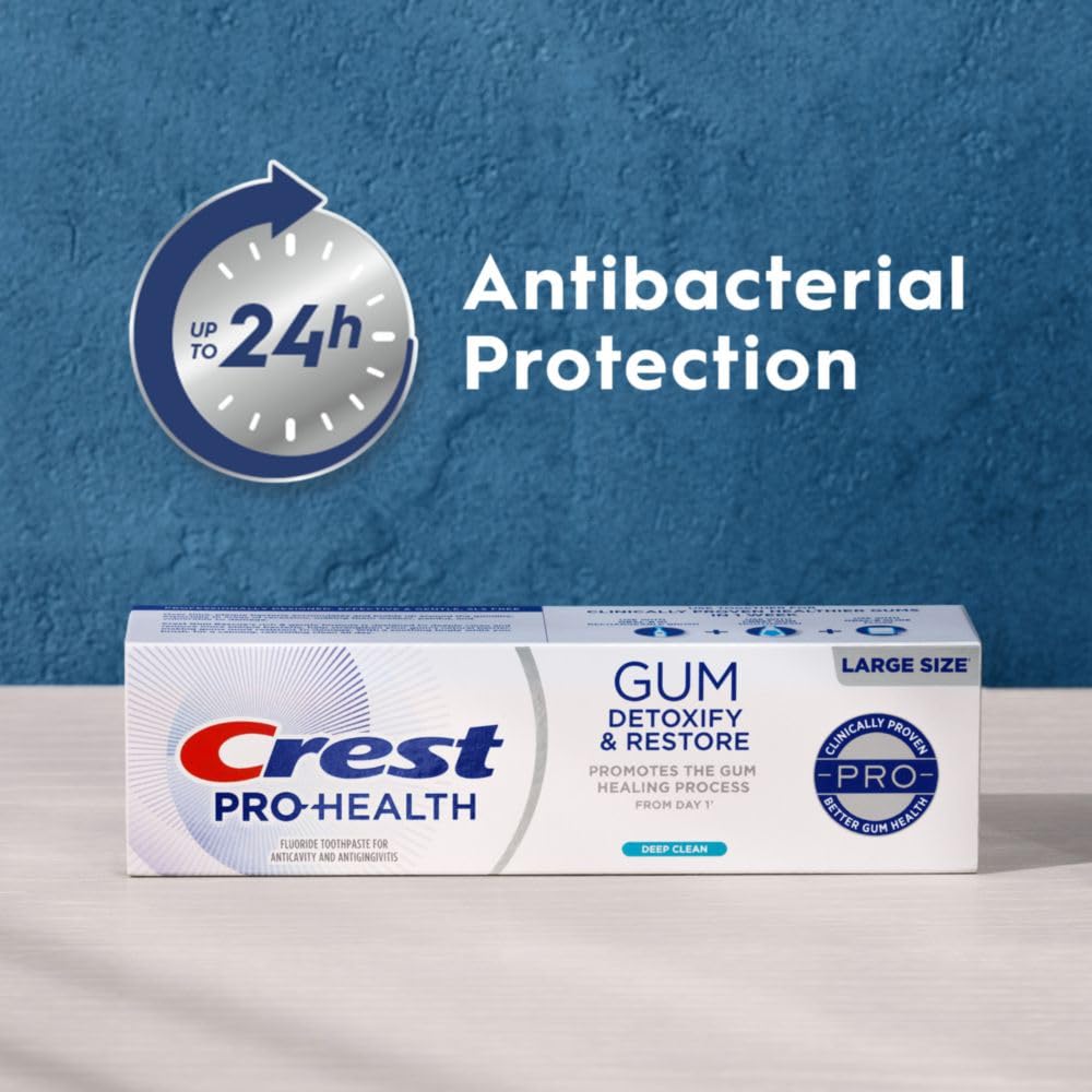 Stannous fluoride protection in Crest Pro-Health toothpaste