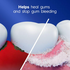 Close-up of Crest Pro-Health Gum Detoxify toothpaste tube label