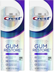 Crest Pro Health Gum Restore Whitening Toothpaste 3.7 oz pack of 2 – front view