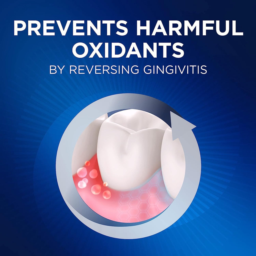 Shield of protection against plaque and bacteria for all-day protection