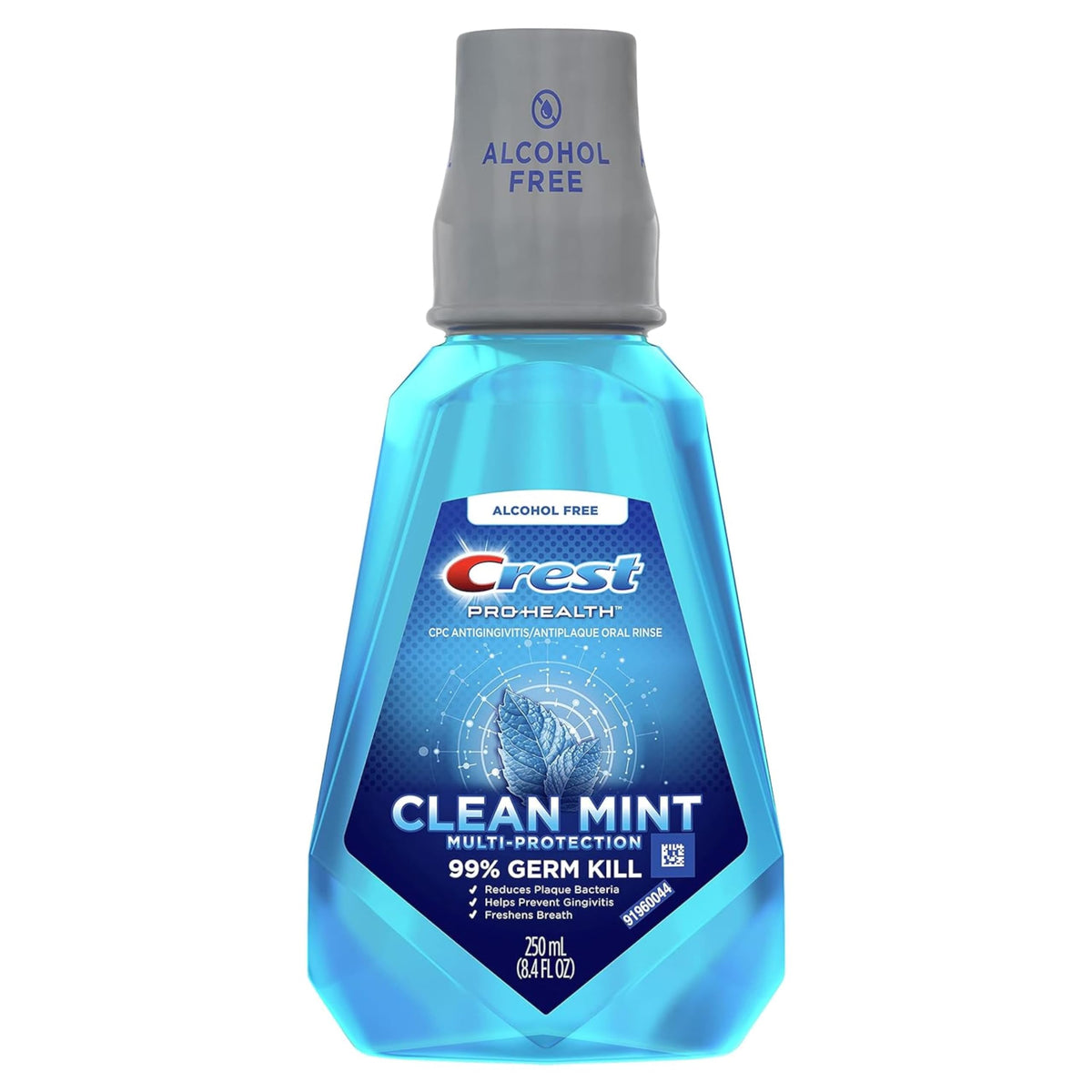 Crest Pro-Health Mouthwash bottle with boxed packaging