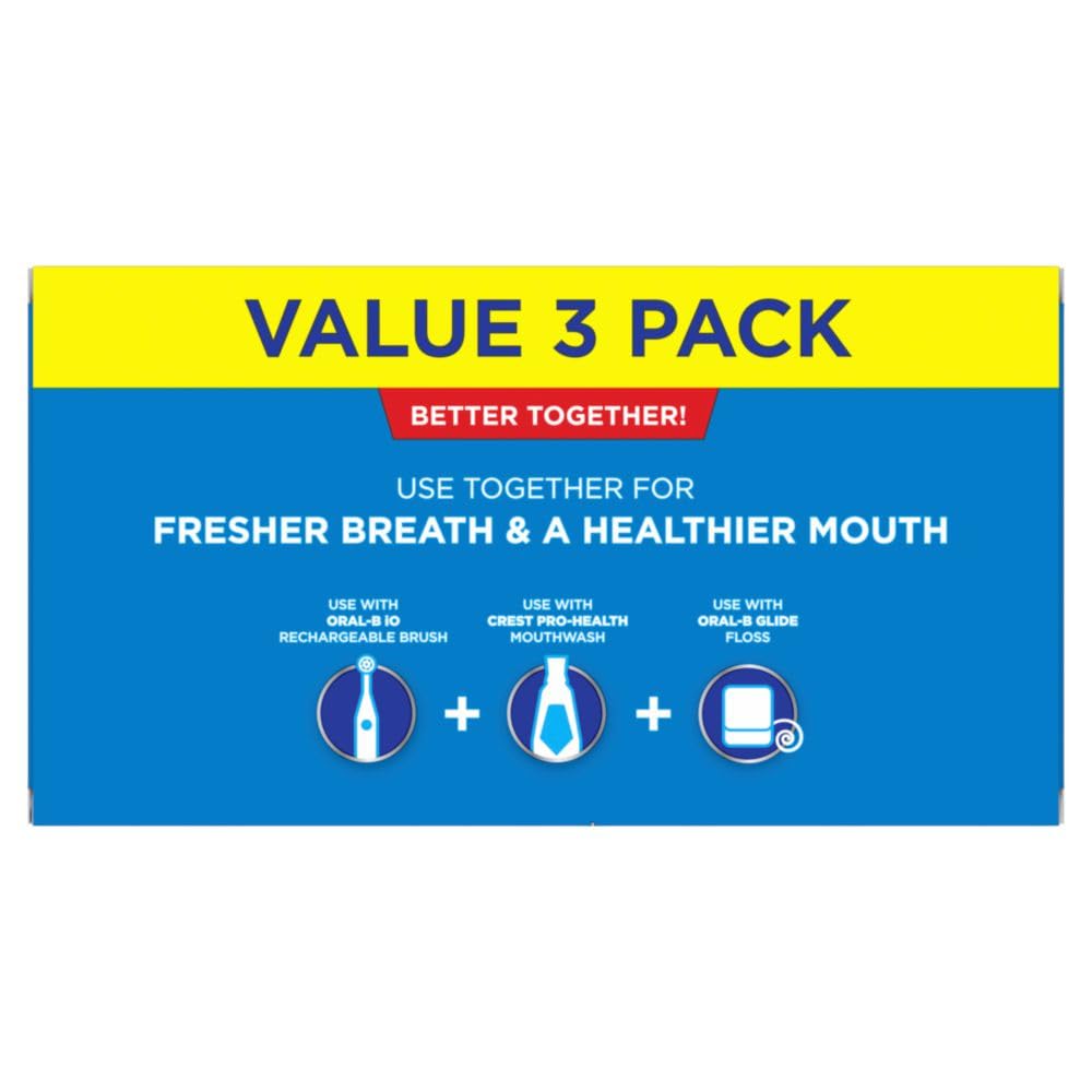 Total 16.2 oz Crest toothpaste triple pack