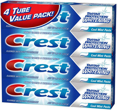 Crest Tartar Protection Whitening Cool Mint Toothpaste 8.2 oz 4-pack – product image 1
