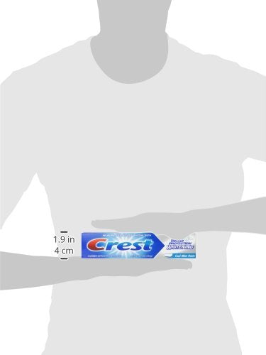 Whitening claims visible on Crest toothpaste packaging