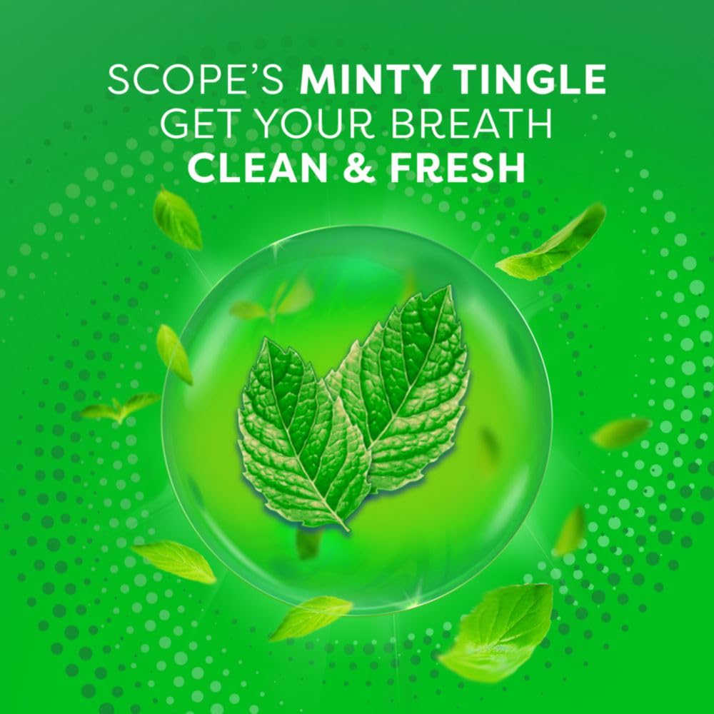 Product shot with mint leaves and packaging