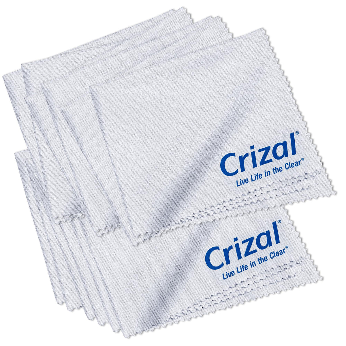 Crizal microfiber cleaning cloths 12-pack