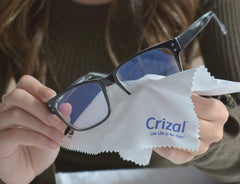 Washable and durable Crizal microfiber cloth