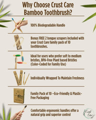 Toothbrushes individually packed for cleanliness