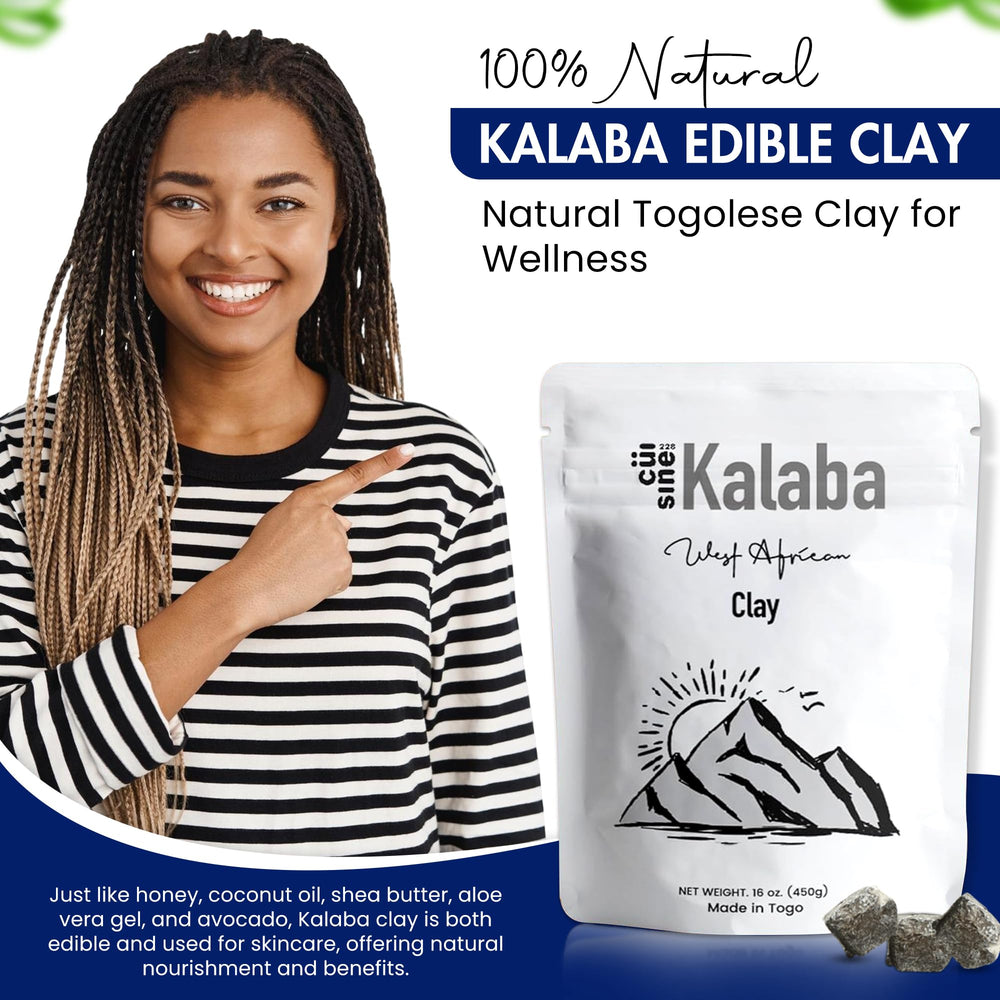 Cuisine228 Kalaba jar with scoop—easy daily use for edible wellness