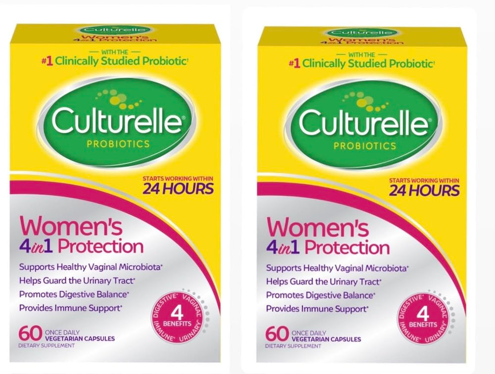 Front view of Culturelle Women’s Healthy Balance 60-count 2-pack bottle
