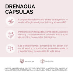 Close up of Drenaqua capsules showing capsule texture