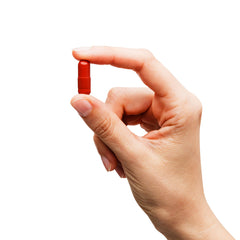 Dosage instruction: two capsules daily with water