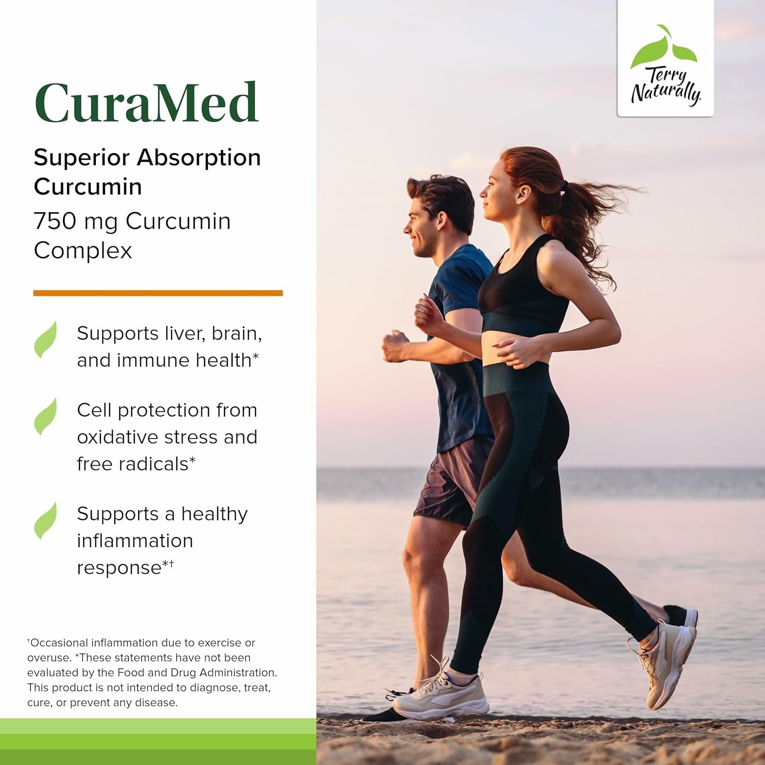 Liver and immune support features of CuraMed 750mg