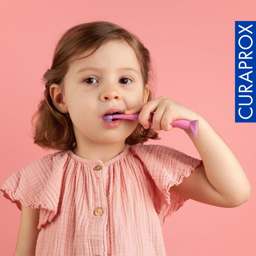 Single pack packaging for Curaprox Baby Toothbrush