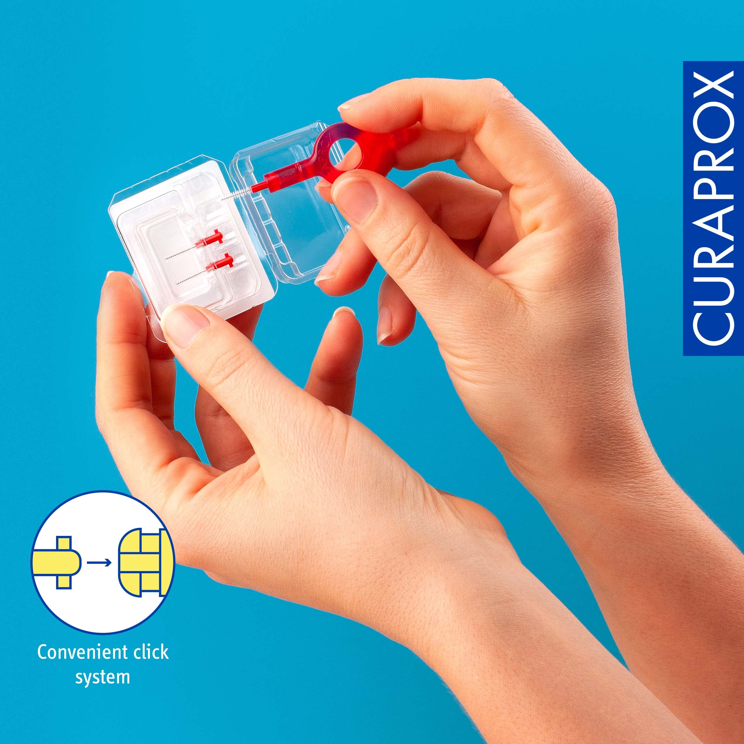 Interdental brush tip CPS07 0.7mm – Red – Tip 4