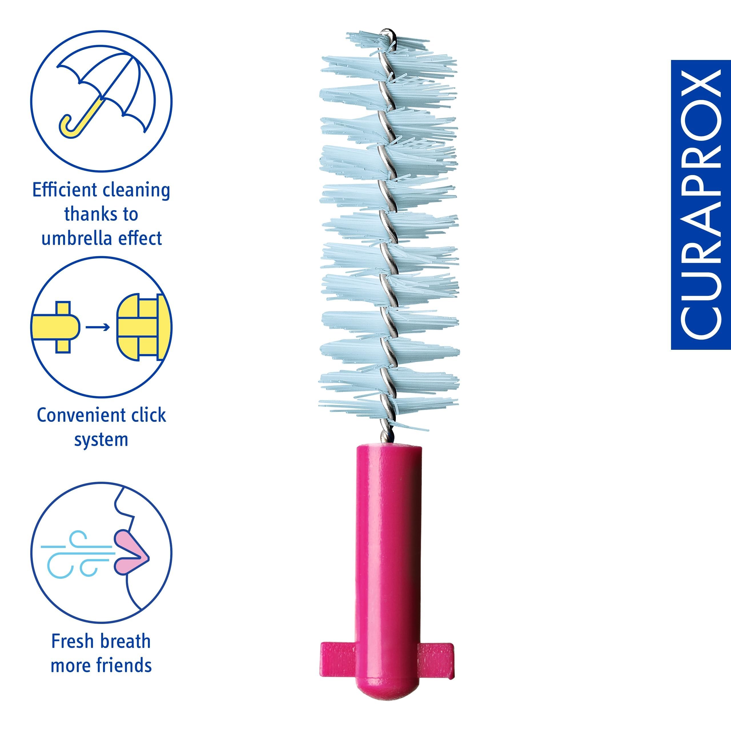 Interdental refill showing 1.3 mm wire diameter