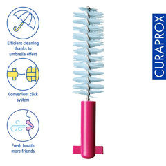 Interdental refill showing 1.3 mm wire diameter