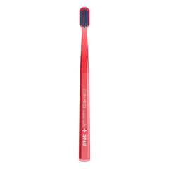 Curaprox CS 3960 Super Soft toothbrush with red/blue octagonal handle