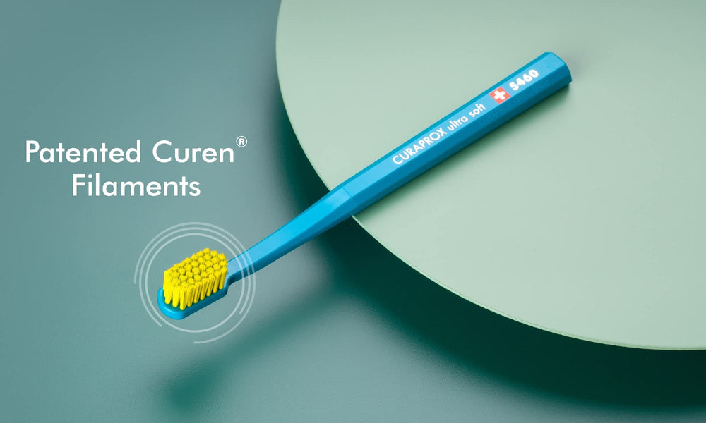 Dense bristle arrangement for effective yet gentle cleaning