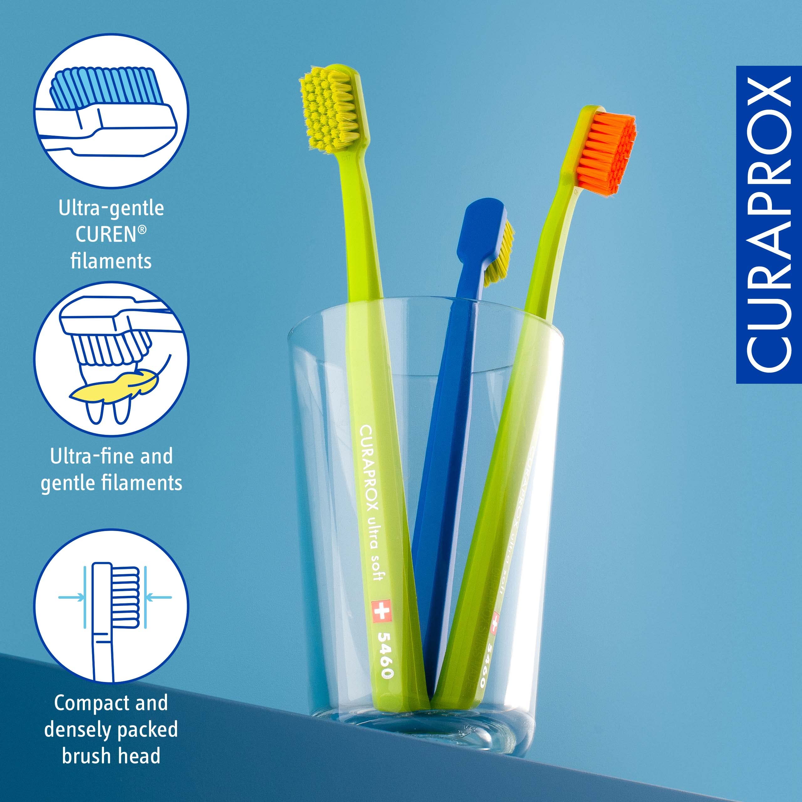 Angled brush head and octagonal ergonomic handle design
