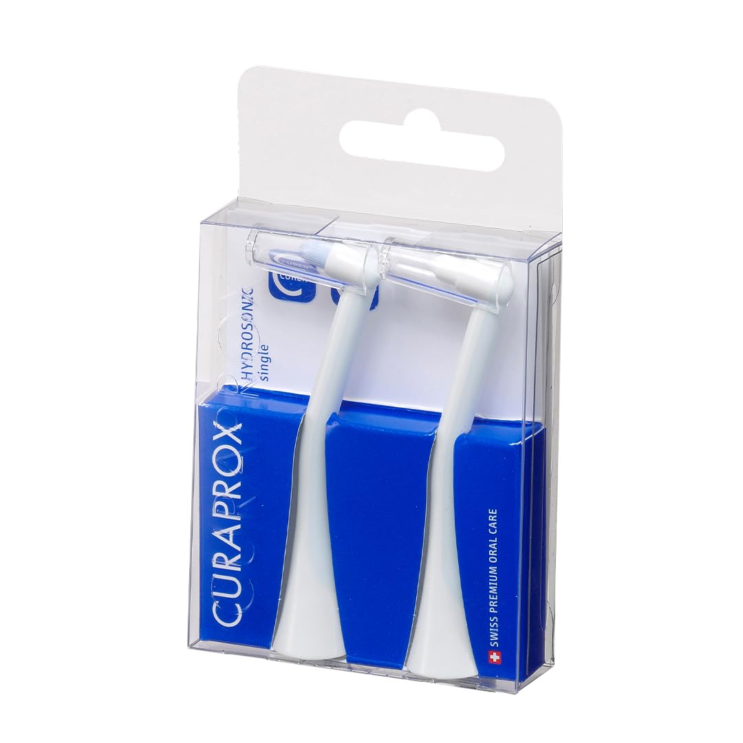 Curaprox Hydrosonic brush heads 2-pack for braces and implants