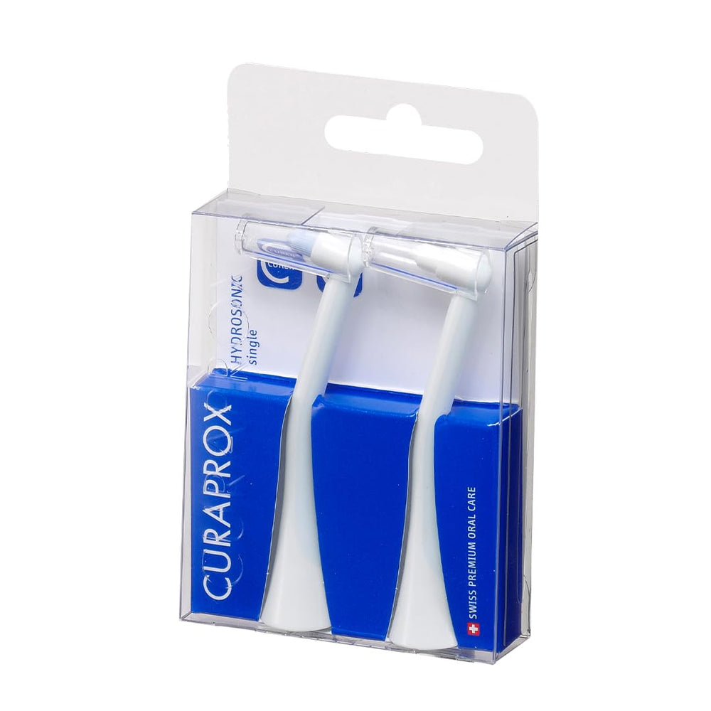 Curaprox Hydrosonic brush heads 2-pack for braces and implants