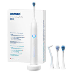 Front view of Curaprox Hydrosonic Pro toothbrush