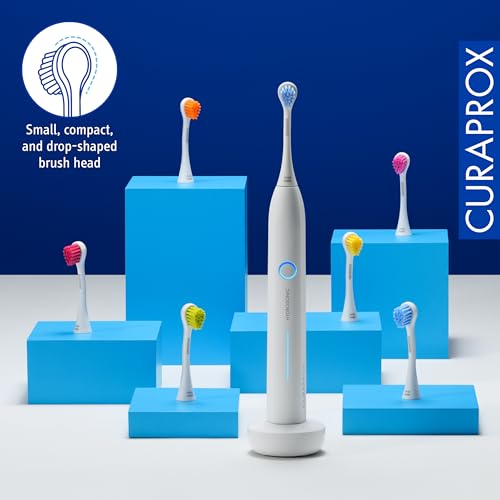 CURACURVE bend feature on rainbow sensitive brush head