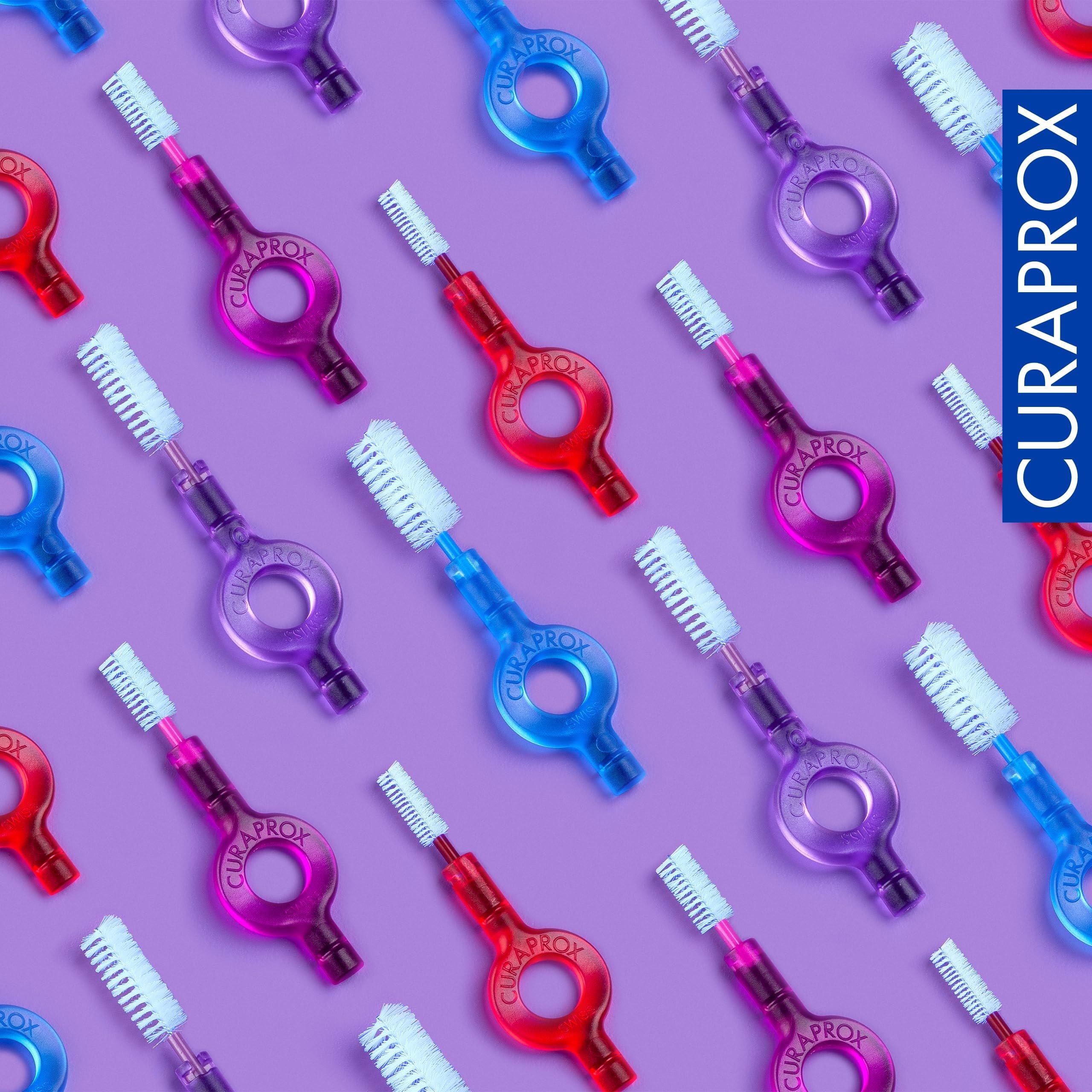 Swiss Made Curaprox branding and logo