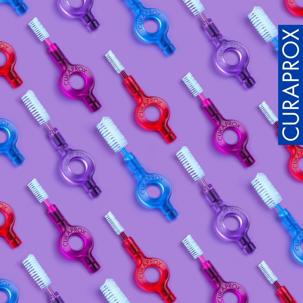 Swiss Made Curaprox branding and logo