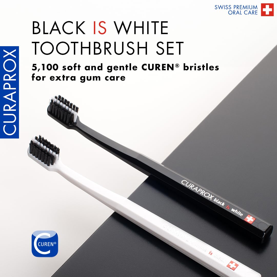 Curaprox black ultra-soft toothbrush