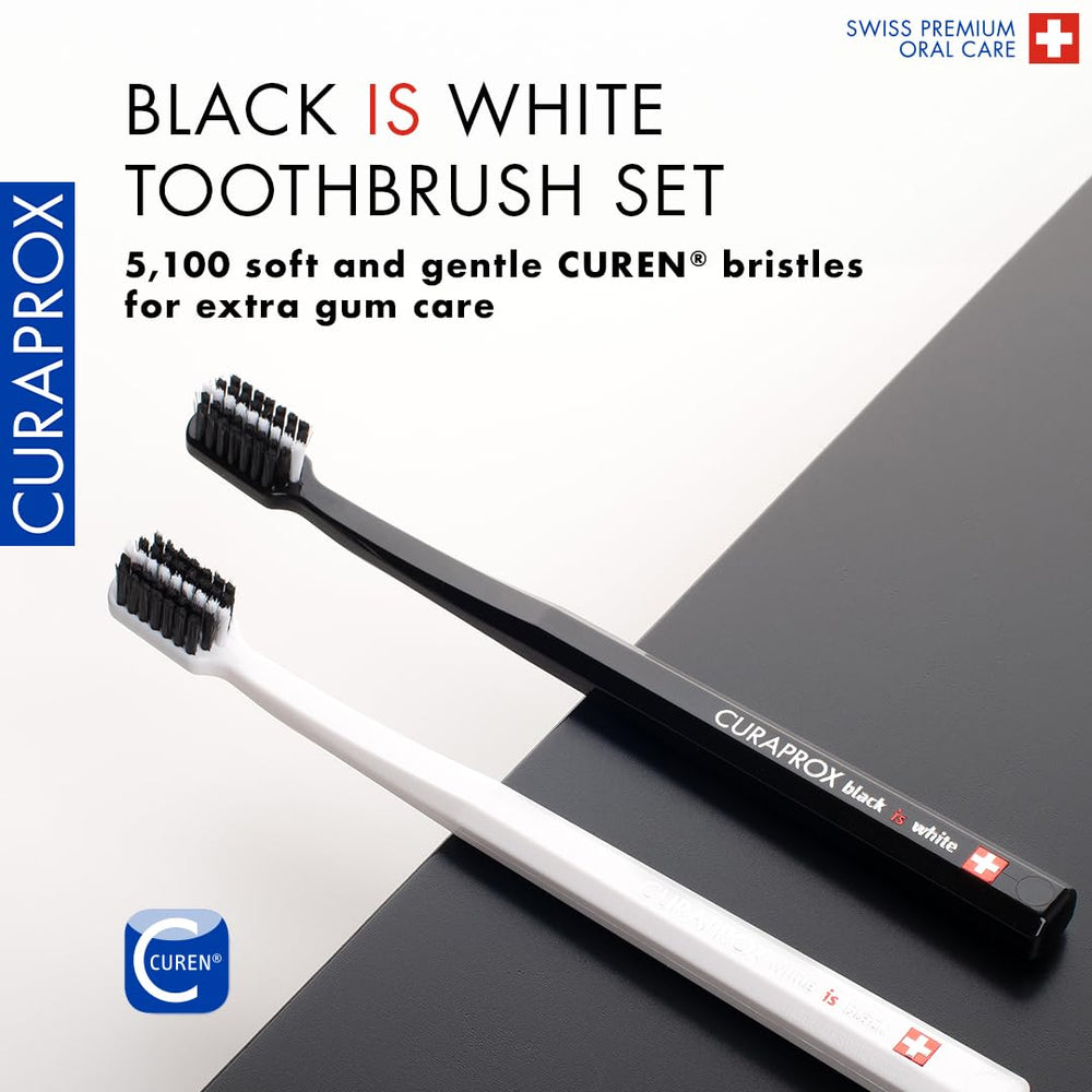 Curaprox black ultra-soft toothbrush