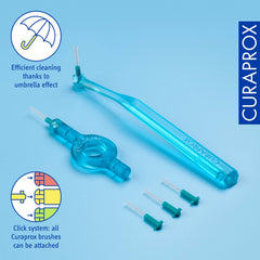 Curaprox UHS 409 handle included in Starter Kit